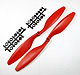 Click for the details of FC 8 x 45 Propeller Set (one clockwise rotating, one counter-clockwise rotating) - Red.