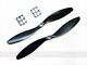 Click for the details of GF 9x4.7 Nylon Propeller Set (one CW, one CCW) - Black.
