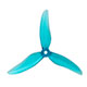 Click for the details of GEMFAN Hurrican 51499 5' Tri-blade (3-blade)  Propeller Set (2CW/ 2CCW) - Clear Blue.