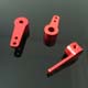 Click for the details of HiModel 4mm Aluminum Steering Arm - Red.