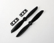 Click for the details of 9 x 45 Propeller Set (one clockwise rotating, one counter-clockwise rotating) Black.