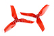 Click for the details of DYS  XT50513 Tri-blade Propeller Set (1CW/ 1CCW) - Red.