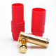 Click for the details of AS150 Golden Plated Anti Spark 7mm Connector, Male/Female - Red.
