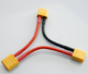 Click for the details of XT90 Series Connection Cable (1 female, 2 male connectors).