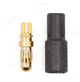 Click for the details of AMASS 3.5mm Gold-plated Banana Connector (bullet connector) W/ Sheath SH3.5  - Male.