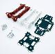 Click for the details of F300  Immersion Gold PCB Board Quadcopter Frame Kit - Red/ White Arms .