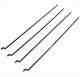 Click for the details of Φ1.2mm x L200mm Z-shape Metal Push Rods (4pcs)  16-188.